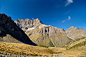 Valle di Rhemes, la Grande Rousse (3607 m) e col Fenetre.